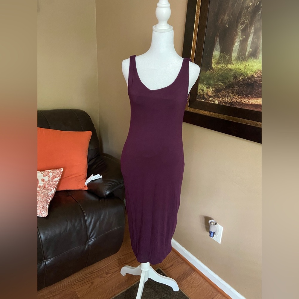 Popular Basics Purple Dress